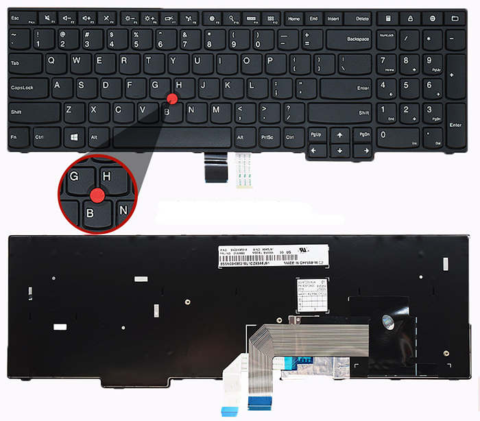 OEM Tastatur Ersatz für LENOVO ThinkPad-E560C-Series 