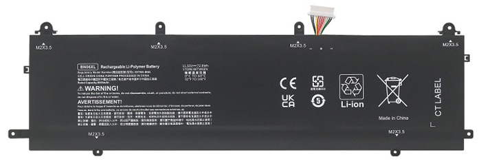 OEM Notebook Akku Ersatz für HP Spectre-X360-15-EB0005UR 