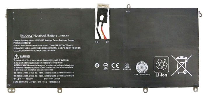 OEM Notebook Akku Ersatz für HP Ultrabook-13-2095ca-CTO 