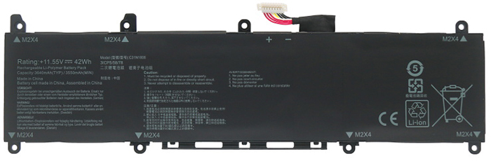 OEM Notebook Akku Ersatz für ASUS VivoBook-S13-S330FN 