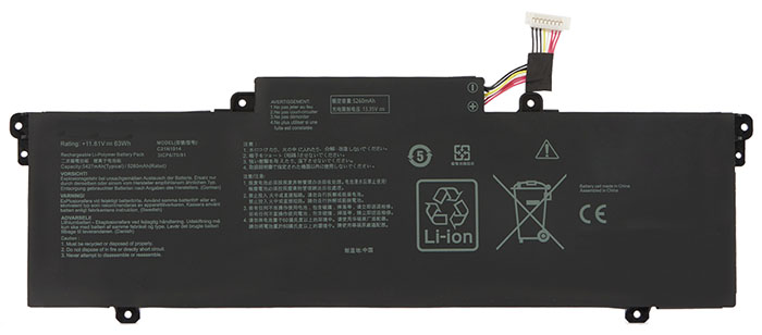 OEM Notebook Akku Ersatz für ASUS ZenBook-14-Ultralight-UX435EAL-KC054TS 